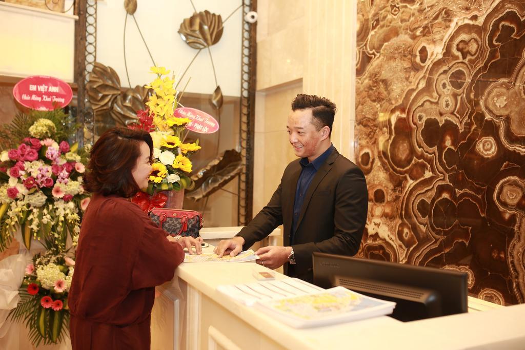Little Hanoi Deluxe Hotel Bagian luar foto